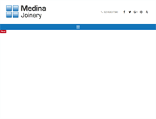 Tablet Screenshot of medinajoinery.co.uk